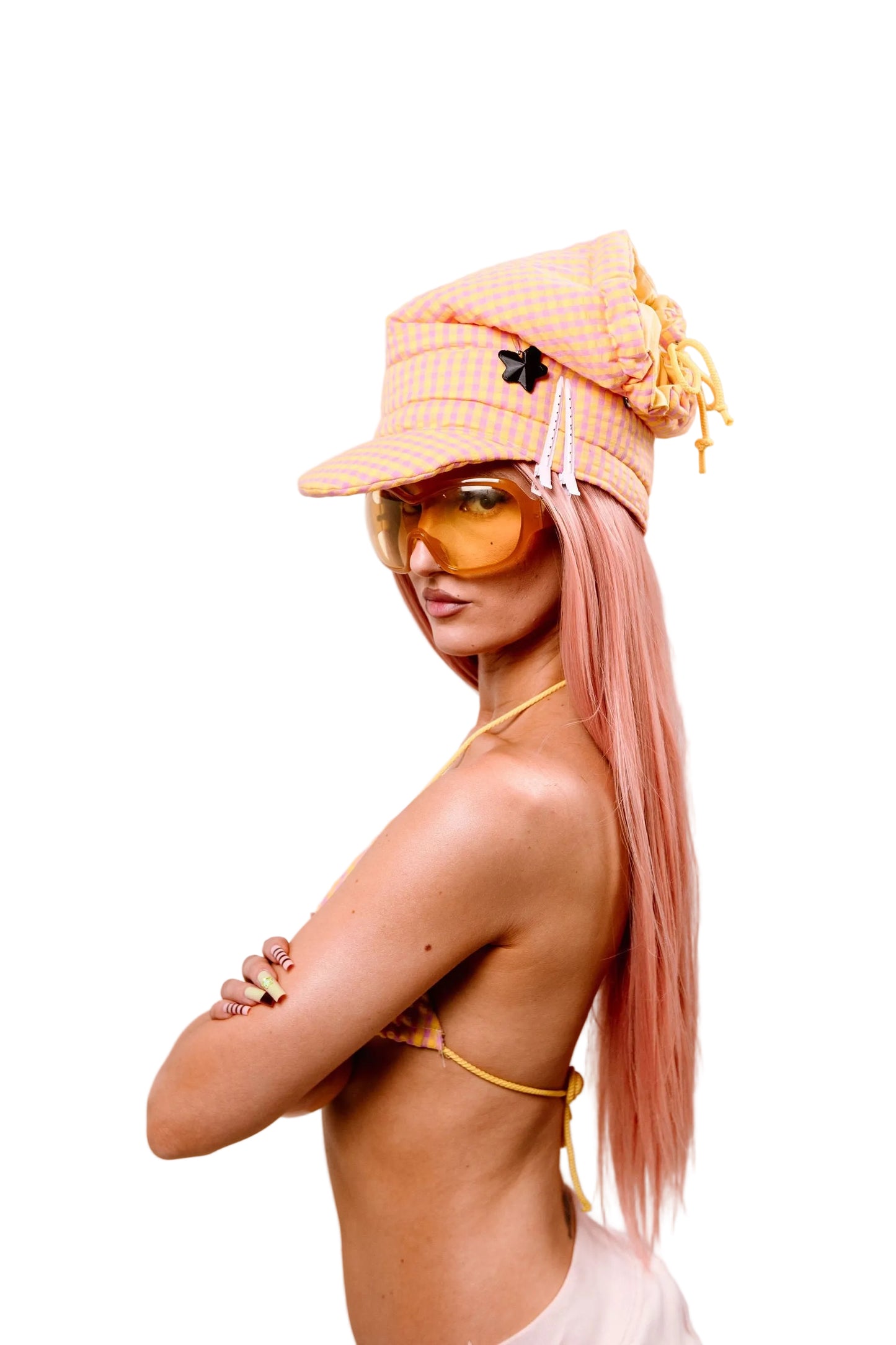 Peach Cap